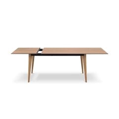 Складной обеденный стол Colette, 140/200x90x74 см, коричневый цена и информация | Кухонные и обеденные столы | pigu.lt