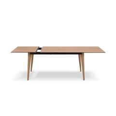 Складной обеденный стол Colette, 160/220x90x74 см, коричневый цена и информация | Кухонные и обеденные столы | pigu.lt