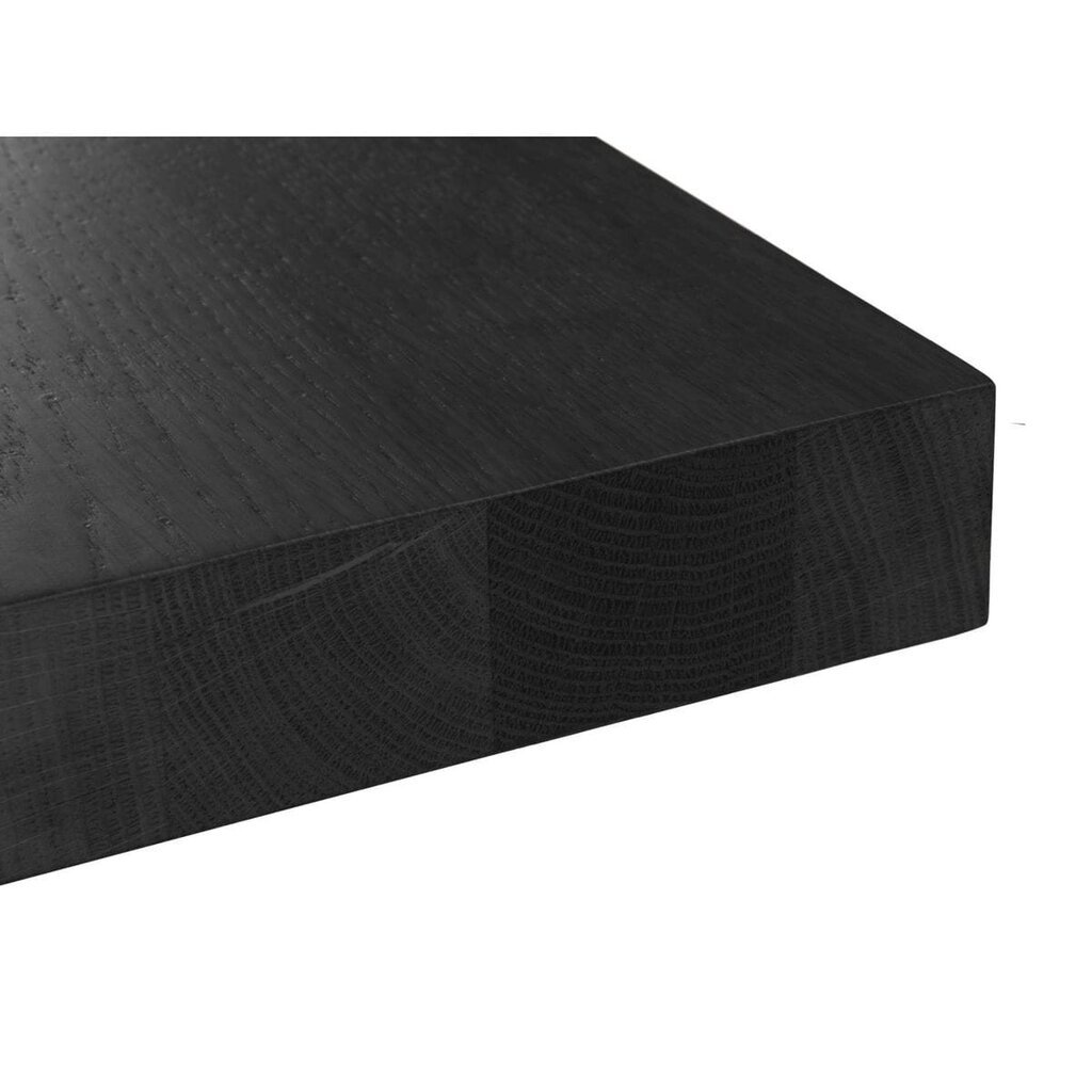 Valgomojo stalas Colin, 180x100x75 cm, juodas kaina ir informacija | Virtuvės ir valgomojo stalai, staliukai | pigu.lt