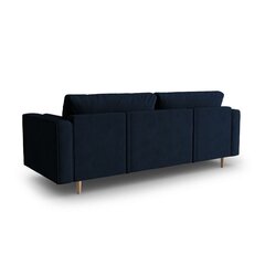 Sofa Gobi, 225x100x96 cm, tamsiai mėlyna kaina ir informacija | Sofos | pigu.lt