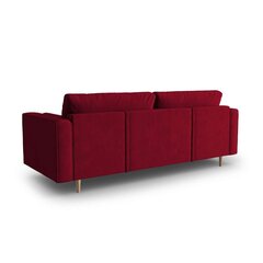 Sofa Gobi, 225x100x96 cm, raudona kaina ir informacija | Sofos | pigu.lt