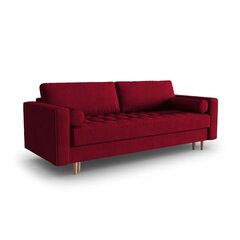 Sofa Gobi, 225x100x96 cm, raudona kaina ir informacija | Sofos | pigu.lt