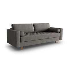 Sofa Gobi, 225x100x96 cm, tamsiai pilka kaina ir informacija | Sofos | pigu.lt