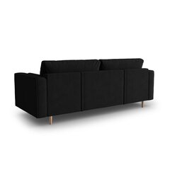 Sofa Gobi, 225x100x96 cm, juoda kaina ir informacija | Sofos | pigu.lt