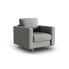 Fotelis Gobi, 80x90x90 cm, pilkas kaina ir informacija | Svetainės foteliai | pigu.lt