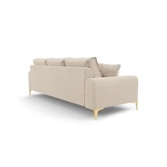 Trivietė sofa Larnite, 222x102x90 cm, šviesiai ruda kaina ir informacija | Sofos | pigu.lt