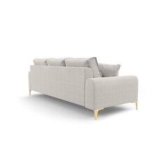 Trivietė sofa Larnite, 222x102x90 cm, šviesiai pilka kaina ir informacija | Sofos | pigu.lt