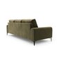 Keturvietė sofa Velvet Larnite, 237x102x90 cm, žalios spalvos kaina ir informacija | Sofos | pigu.lt