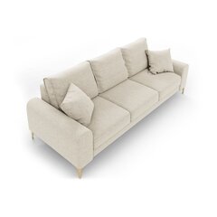 Keturvietė sofa Larnite, 237x102x90 cm, smėlio kaina ir informacija | Sofos | pigu.lt