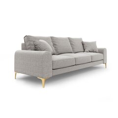 Keturvietė sofa Larnite, 237x102x90 cm, šviesiai pilka kaina ir informacija | Sofos | pigu.lt