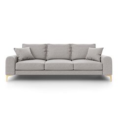 Keturvietė sofa Larnite, 237x102x90 cm, šviesiai pilka kaina ir informacija | Sofos | pigu.lt