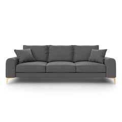 Keturvietė sofa Larnite, 237x102x90 cm, tamsiai pilka kaina ir informacija | Sofos | pigu.lt