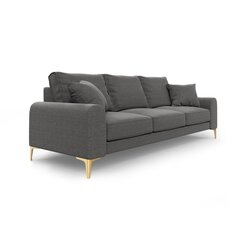 Keturvietė sofa Larnite, 237x102x90 cm, tamsiai pilka kaina ir informacija | Sofos | pigu.lt