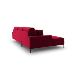 Penkiavietė sofa Velvet Larnite, 254x182x90 cm, raudonos spalvos kaina ir informacija | Minkšti kampai | pigu.lt