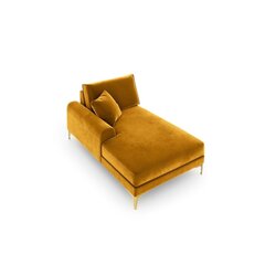 Кушетка Micadoni Home Larnite 1S-VL, желтый/золотой цвет цена и информация | Диваны | pigu.lt