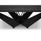 Valgomojo stalas Micadoni Home Lottie 260x100cm, juodas kaina ir informacija | Virtuvės ir valgomojo stalai, staliukai | pigu.lt