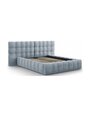 Кровать Micadoni Home Mamaia, 200х140 см, синий цвет