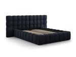 Кровать Micadoni Home Mamaia, 200х140 см, серый цвет