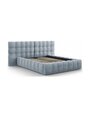 Кровать Micadoni Home Mamaia, 200x160 см, синий цвет
