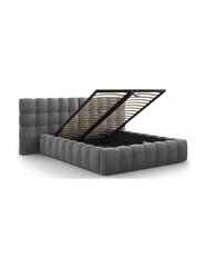 Кровать Micadoni Home Mamaia, 200х160 см, серый цвет цена и информация | Кровати | pigu.lt