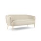 Sofa Micadoni Home Moss, smėlio kaina ir informacija | Sofos | pigu.lt