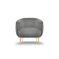 Кресло Micadoni Home Moss, серый цвет цена и информация | Стулья для кухни и столовой | pigu.lt