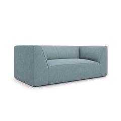 Dvivietė sofa Ruby, 174x92x69 cm, šviesiai mėlyna kaina ir informacija | Sofos | pigu.lt