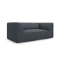 Dvivietė sofa Ruby, 174x92x69 cm, mėlyna kaina ir informacija | Sofos | pigu.lt