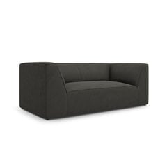 Dvivietė sofa Ruby, 174x92x69 cm, tamsiai pilka kaina ir informacija | Sofos | pigu.lt