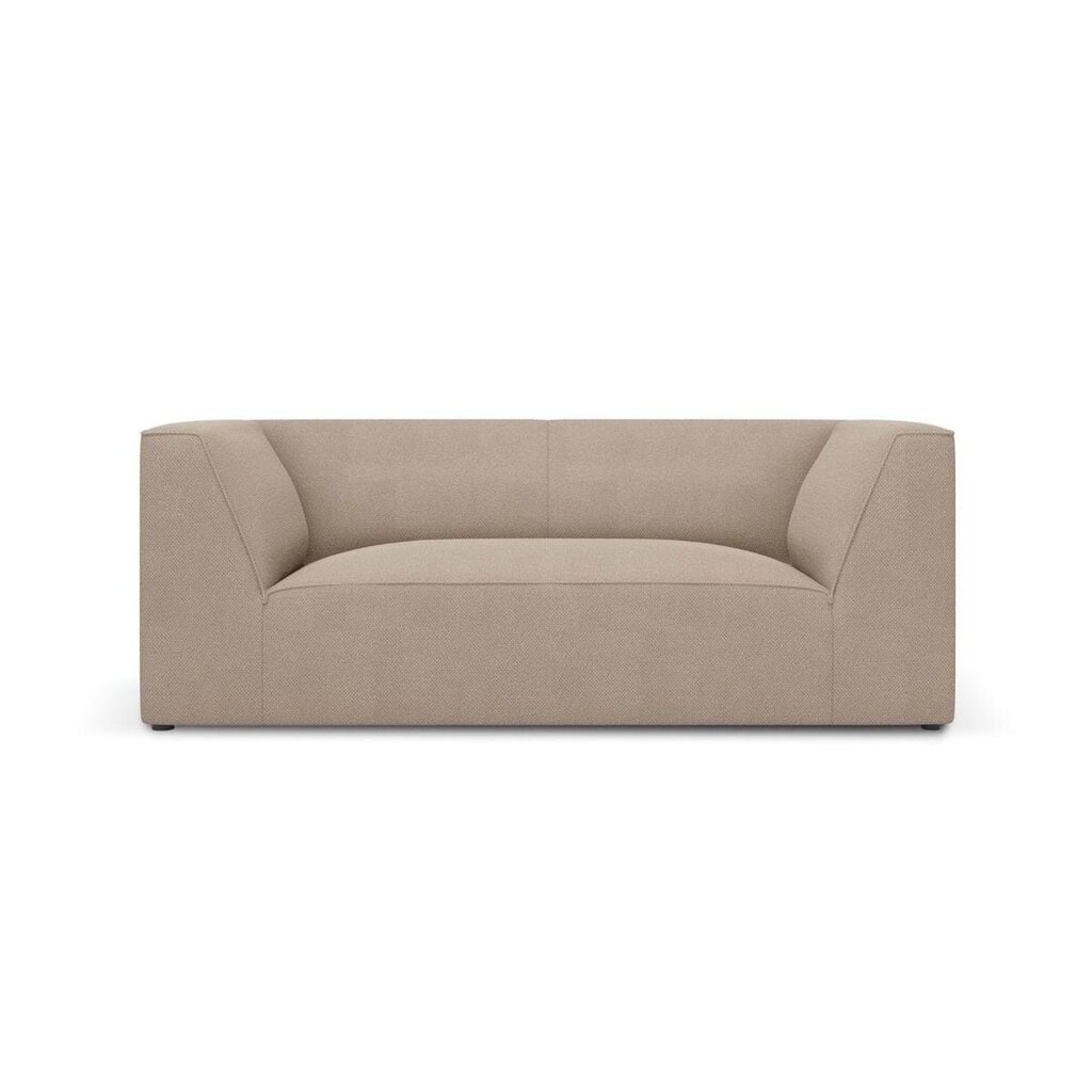 Dvivietė sofa Ruby, 174x92x69 cm, ruda kaina ir informacija | Sofos | pigu.lt