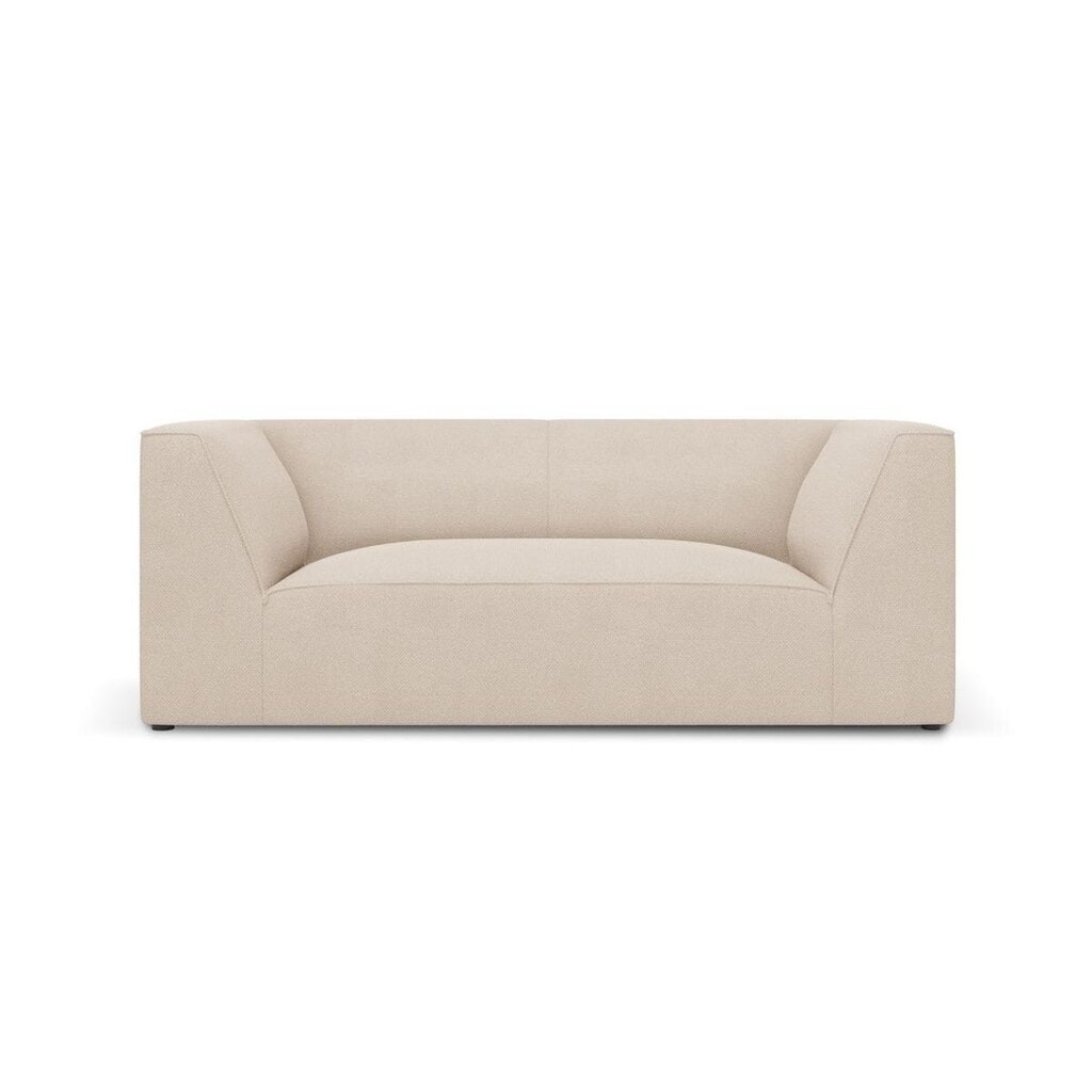 Dvivietė sofa Ruby, 174x92x69 cm, smėlio kaina ir informacija | Sofos | pigu.lt