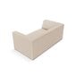 Dvivietė sofa Ruby, 174x92x69 cm, smėlio kaina ir informacija | Sofos | pigu.lt