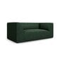 Dvivietė sofa Ruby, 174x92x69 cm, žalia kaina ir informacija | Sofos | pigu.lt