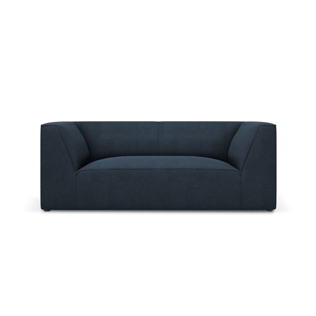 Dvivietė sofa Ruby, 174x92x69 cm, tamsiai mėlyna kaina ir informacija | Sofos | pigu.lt