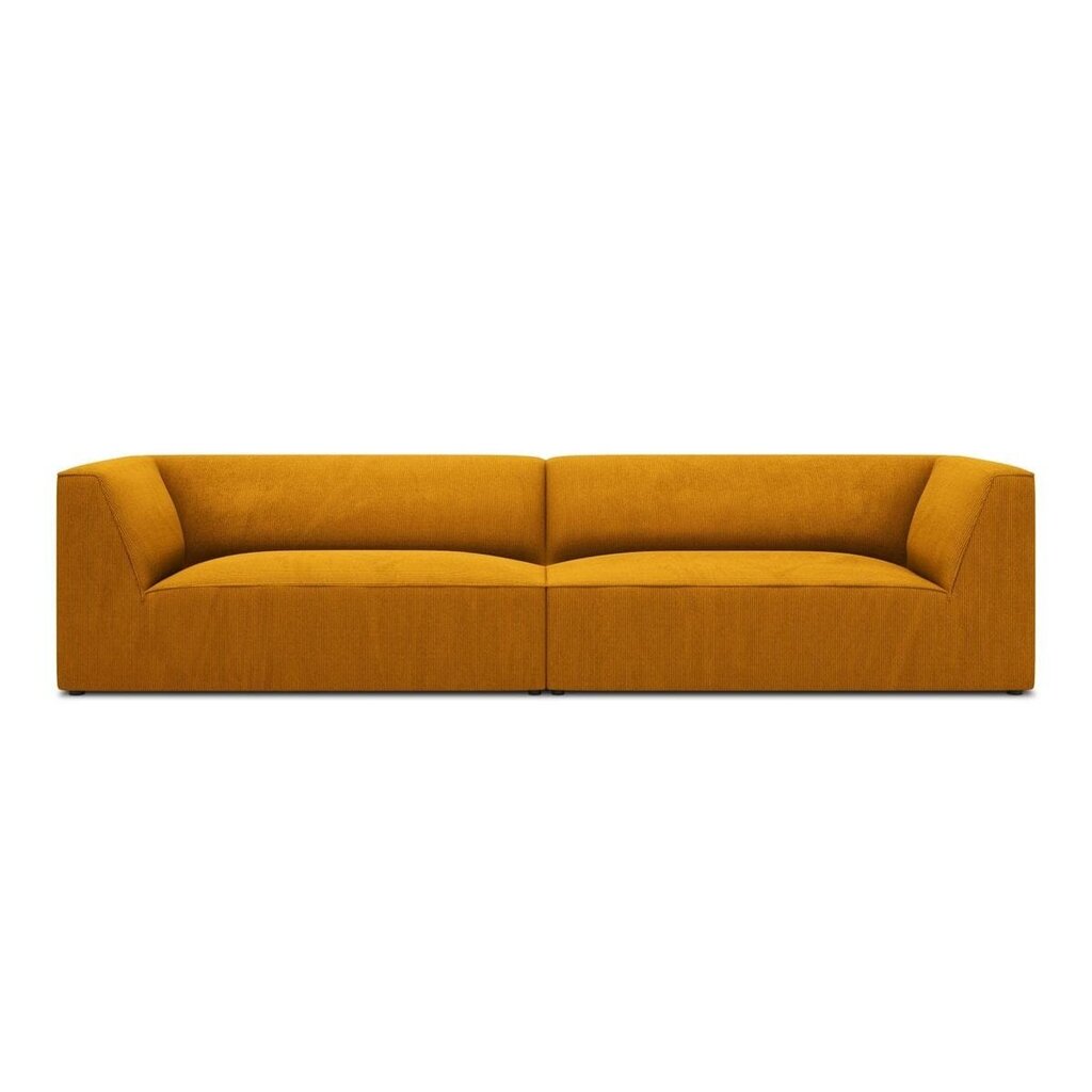 Sofa Micadoni Home Ruby, geltona kaina ir informacija | Sofos | pigu.lt