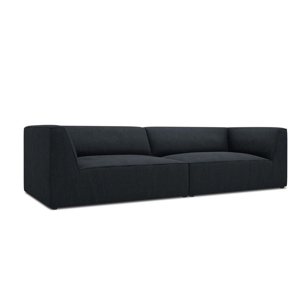 Sofa Micadoni Home Ruby, juoda kaina ir informacija | Sofos | pigu.lt