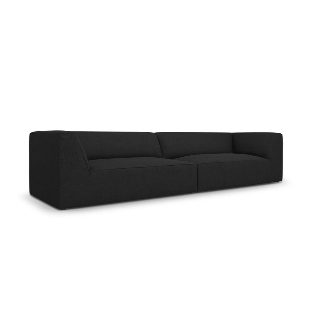 Sofa Micadoni Home Ruby, juoda kaina ir informacija | Sofos | pigu.lt