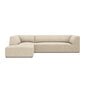 Sofa Micadoni Ruby, 273x180x69 cm, smėlinė kaina ir informacija | Sofos | pigu.lt