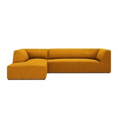 Sofa Micadoni Ruby, 273x180x69 cm, geltona kaina ir informacija | Sofos | pigu.lt