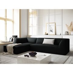 Sofa Micadoni Ruby, 273x180x69 cm, juoda kaina ir informacija | Sofos | pigu.lt