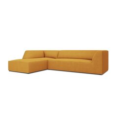 Sofa Micadoni Ruby, 273x180x69 cm, geltona kaina ir informacija | Sofos | pigu.lt