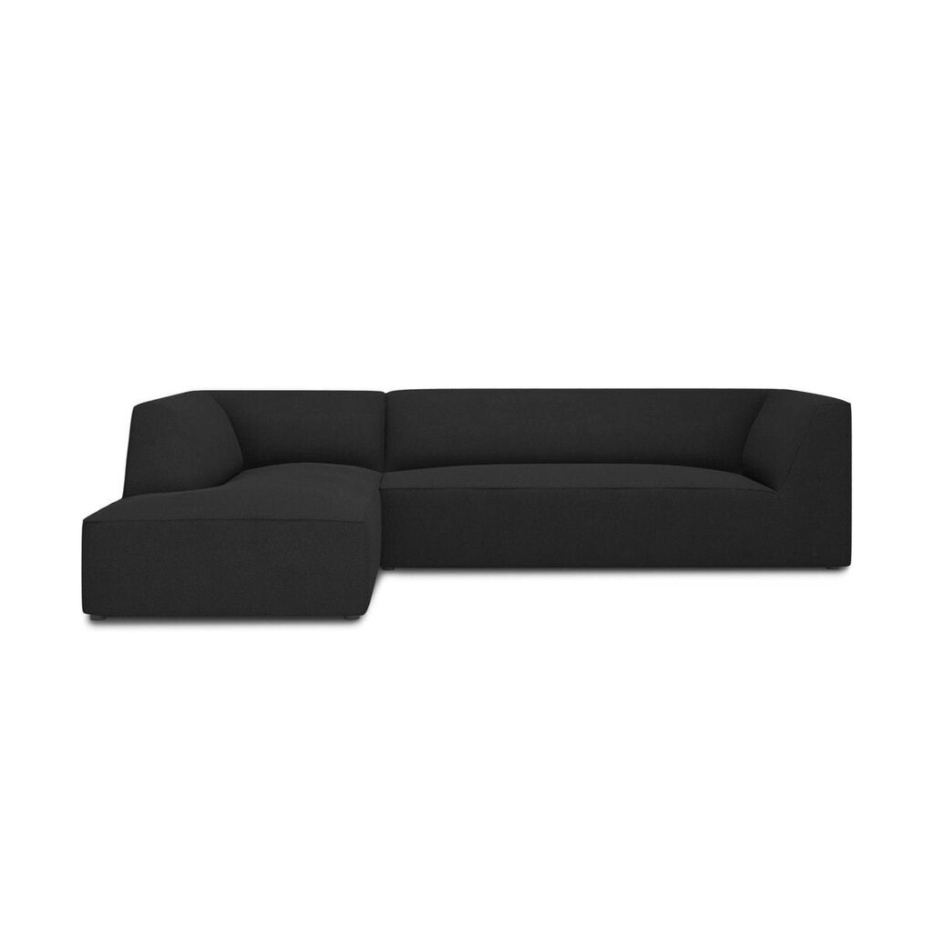 Sofa Micadoni Ruby, 273x180x69 cm, juoda kaina ir informacija | Sofos | pigu.lt