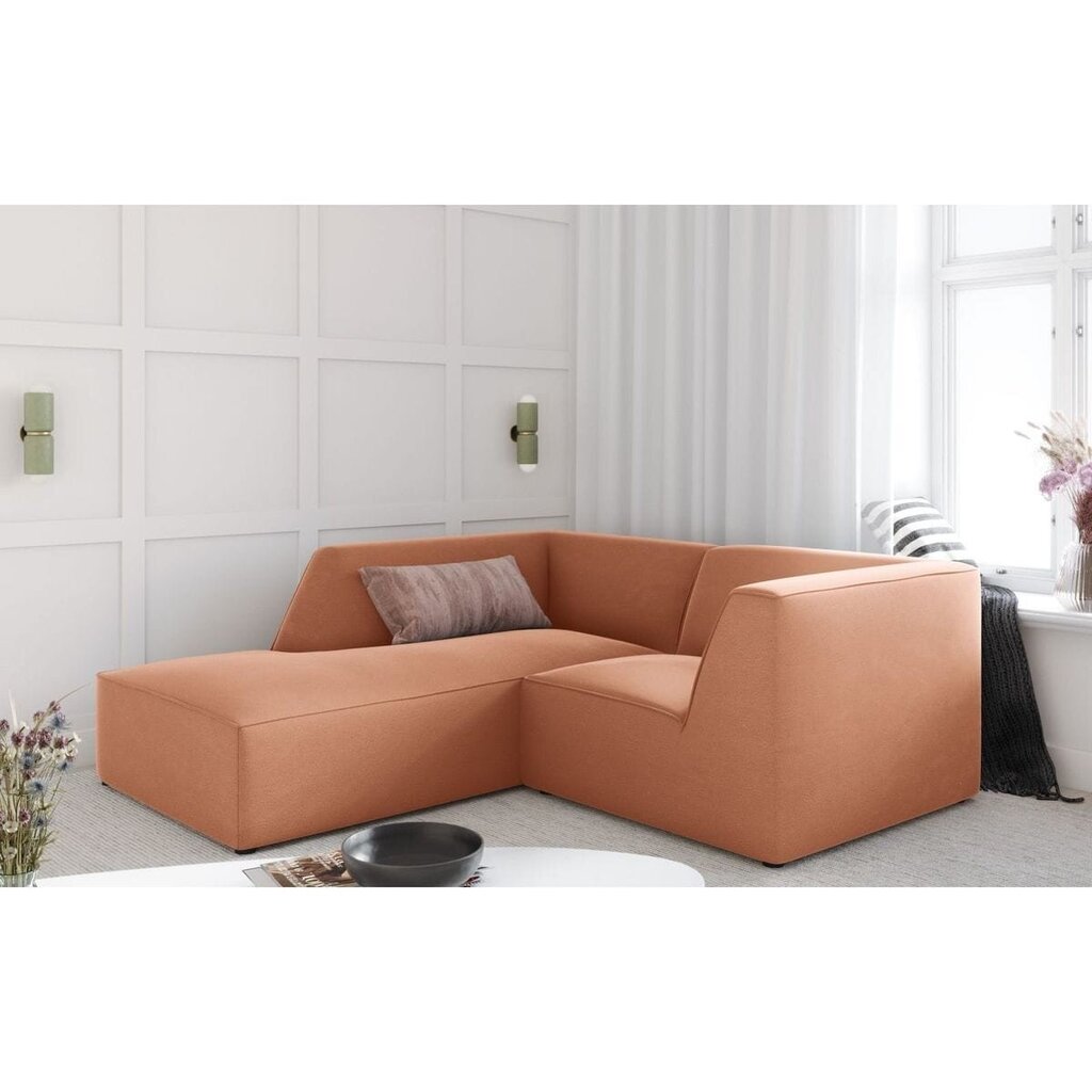 Sofa Micadoni Ruby, 186x180x69 cm, rožinė kaina ir informacija | Sofos | pigu.lt