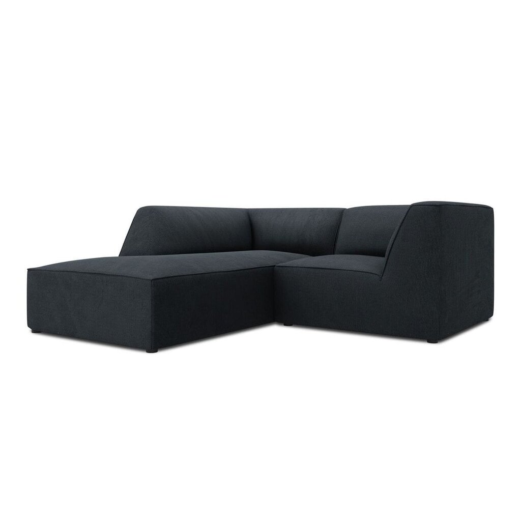 Sofa Micadoni Ruby, 186x180x69 cm, juoda kaina ir informacija | Sofos | pigu.lt