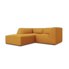 Sofa Micadoni Ruby, 186x180x69 cm, geltona kaina ir informacija | Sofos | pigu.lt