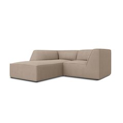 Sofa Micadoni Ruby, 186x180x69 cm, smėlinė kaina ir informacija | Sofos | pigu.lt