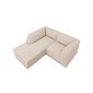 Sofa Micadoni Ruby, 186x180x69 cm, smėlinė kaina ir informacija | Sofos | pigu.lt