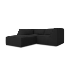 Sofa Micadoni Ruby, 186x180x69 cm, juoda kaina ir informacija | Sofos | pigu.lt