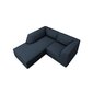 Sofa Micadoni Ruby, 186x180x69 cm, mėlyna kaina ir informacija | Sofos | pigu.lt