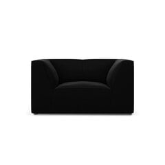 Fotelis Ruby, 120x92x69 cm, juodas kaina ir informacija | Svetainės foteliai | pigu.lt